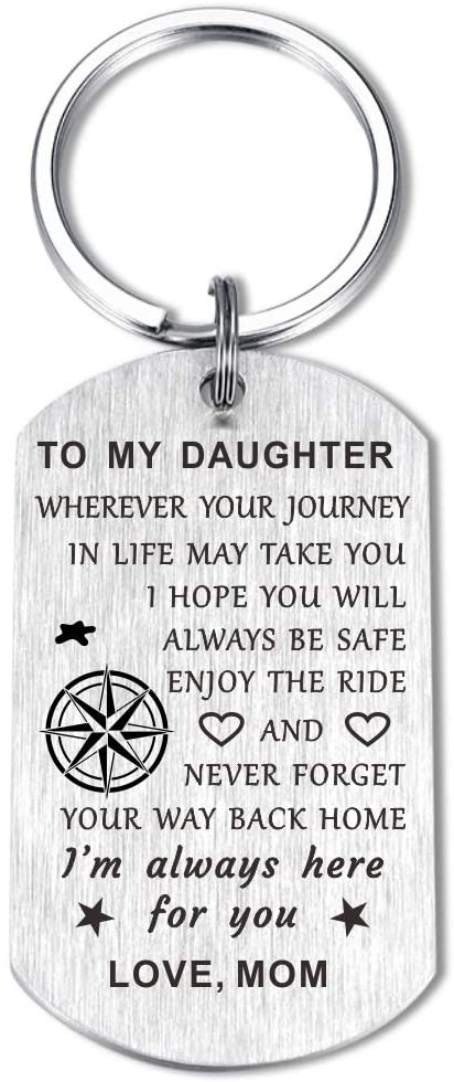 Engraved KeyChain For Daughter